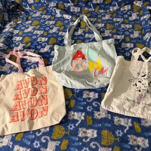Avon resuable cloth bags